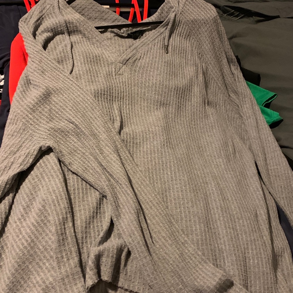 Grey hoodie